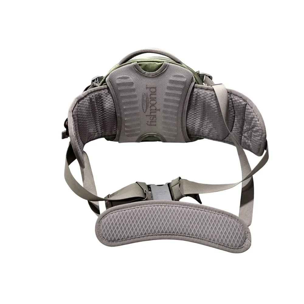 Fishpond Waterdance Guide Fly Fishing Lumbar Waist Pack Green Grey Technical